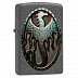 Зажигалка Zippo Metal Dragon Shield Design 49072 
