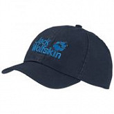 Кепка детская Jack Wolfskin Kids Baseball Cap night blue 1901011-1033