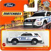 Машинка Matchbox 2016 Ford Interceptor Utility 95/100 (C0859 HFT16) mainline 2023