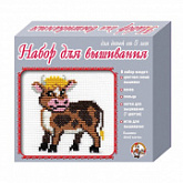 Набор для творчества Десятое Королевство Вышивка Бычок 01016