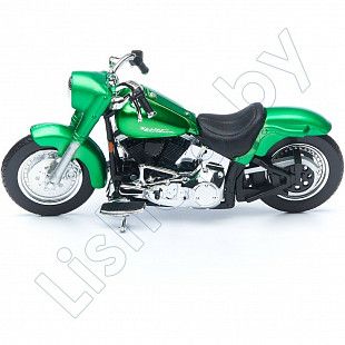 Мотоцикл Maisto 1:18 Harley Davidson 2000 FLSTF Street Stalker (39360) green