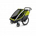 Детская мультиспортивная коляска Thule Chariot Cab2 Chartreuse (10204001)