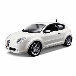 Машинка Bburago 1:43 Alfa Romeo MiTo (18-30001/18-30209) white
