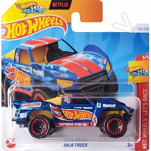 Машинка Hot Wheels Базовой коллекции Baja Truck 115/250 (5785 HTC09) mainline 2024