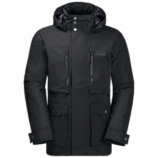 Куртка мужская Jack Wolfskin Bridgeport Bay Jacket black