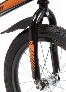 Велосипед Novatrack Juster 16" (2020) 165JUSTER.BK20 black