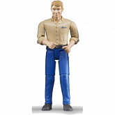 Игрушка Bruder Фигурка мужчины в голубых джинсах 60006