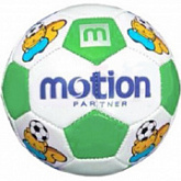 Мяч футбольный Motion Partner MP511B green р.2