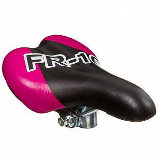 Седло Novatrack FR-10 детское black/pink КЛ98774