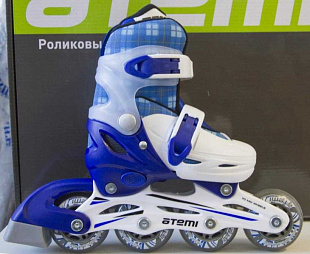 Роликовые коньки Atemi AJIS-12.06 Blue