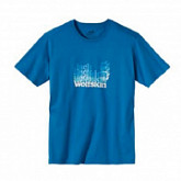 Футболка Jack Wolfskin Echo Logo T Men blue