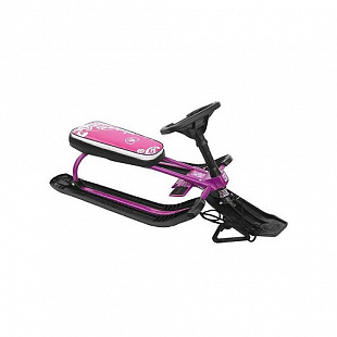 Снегокат Nika Тимка Спорт 2 ТС2 white/pink 440 мм
