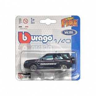 Машинка Bburago 1:43 Land Rover Freelander Carabinieri (18-30001/18-30053) dark blue
