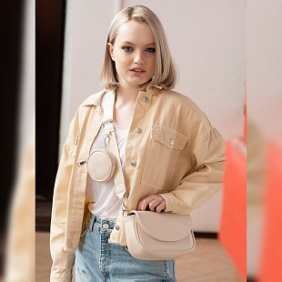 Сумка женская Ors Oro OMS-0176 white