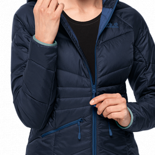Куртка женская Jack Wolfskin Argon Hoody W midnight blue