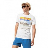 Футболка мужская Jack Wolfskin Savannah T M white rush