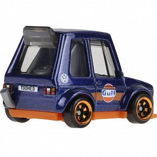 Машинка Hot Wheels Tooned Gulf Series Volkswagen Golf MK1 (JDY84 JCB62)