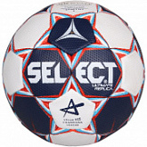 Гандбольный мяч Select Ultimate Champions League Men Official EHF Ball Supplier № 3 blue/white/red