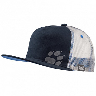 Кепка детская Jack Wolfskin Rib Paw Cap Kids night blue