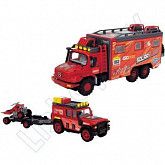 Игрушка Dickie Toys Набор Команда исследователей фрикционный (203314552) red