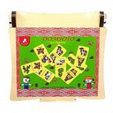 Развивающая деревянная игра Домино DD1