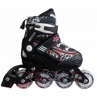 Роликовые коньки Amigo Activa boy black/red