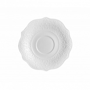 Блюдце для чайной чашки Tudor England 16 см TU3108 white