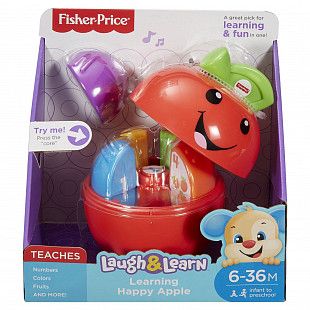 Игрушка развивающая Fisher Price Яблоко DYY40