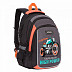 Рюкзак школьный GRIZZLY RB-152-3 /2 black/orange