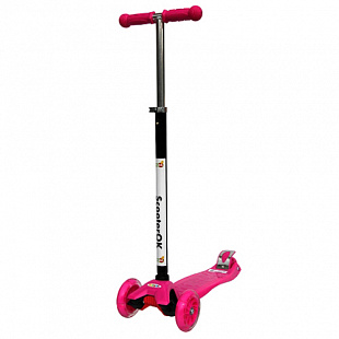 Самокат BabyHit ScooterOK Plus pink