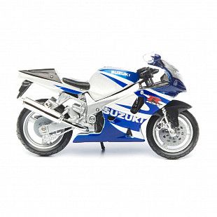 Мотоцикл Bburago 1:18 Suzuki GSX-R750 (18-51000/18-51008)