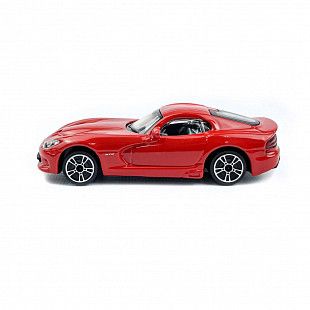 Машинка Bburago Dodge 1:43 SRT Viper GTS 2013 (18-30000/18-30239) red
