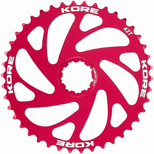 Звезда задняя Kore Rear Sprocket 40T red KCRR0240RAT