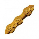 Цепь KMC x10 10 ск.,1/2x11/128"х116 gold ZTB12648