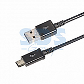 USB кабель Rexant miniUSB длинный штекер 1 м black 18-4402