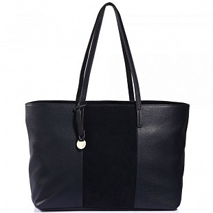 Женская сумка из кожи Pola 9024 dark blue