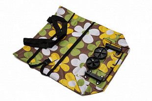 Хозяйственная складная сумка Bradex с выдвижными колесиками TD 0514