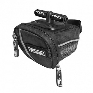 Сумка под седло Force Path 896171 black/grey