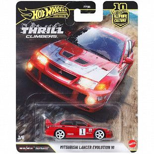 Машинка Hot Wheels Premium Car Culture Thrill Climber Mitsubishi Lancer Evolution VI (FPY86 JKF19)