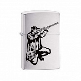 Зажигалка Zippo Z200RIFLE silver