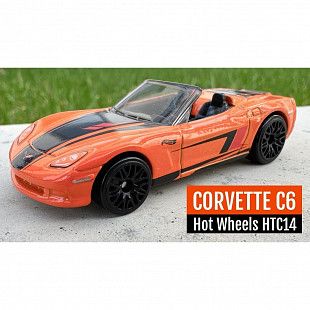 Машинка Hot Wheels Базовой коллекции Corvette C6 (5785 HTC14) mainline 2024