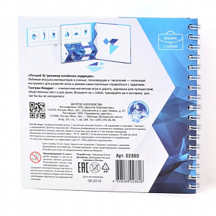 Игра магнитная Десятое Королевство головоломка Танграм Квадрат 02860