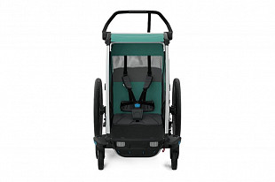 Детская мультиспортивная коляска Thule Chariot Lite1 green (10203006)