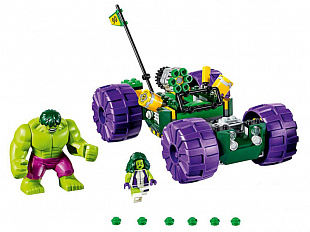 Конструктор LEGO Super Heroes Халк против Красного Халка 76078