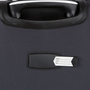 Чемодан малый Polar 20" 2-ой Р3101 black