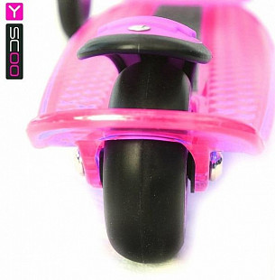 Самокат Y-Scoo RT Trio Diamond 120 pink