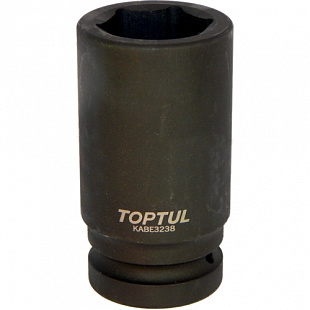 Головка Toptul ударная 1" 38мм. глубокая KABE3238 0058344000