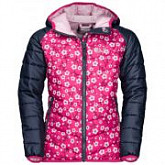 Куртка детская Jack Wolfskin Zenon Print Jacket Kids pink fuchsia allover