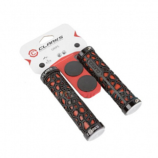 Ручки руля Clark`s 130мм Паутина CL0-208 3-230 Black/Red