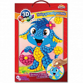 Набор для детского творчества Dalis Раскраска из пластилина Мурсюшка МС-304